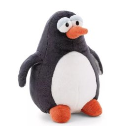 Nici: Pinguin de pluș Jorge Thunder, așezat - 40 cm