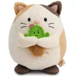 Nici: Pisica de pluș Angy, cu cactus - 27 cm