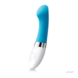LELO Gigi 2 - vibrator din silicon pentru punctul G (albastru)