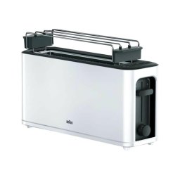 Prajitor de paine HT 3110 1000W 1 Slot 7 Trepte Alb