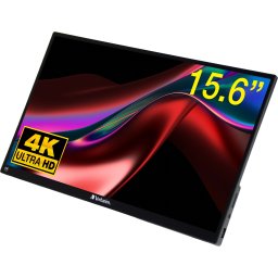 VERBATIM Portable Touchscreen Monitor Ultra HD 4K 15.6”