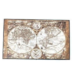 Joc de table Old Map Edition Leather , cadou elegant pentru barbati