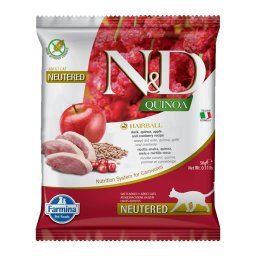 FARMINA N&D Quinoa Cat Hairball Duck, apple, cranberry 50 g