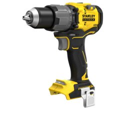 Masina de gaurit si insurubat cu percutie Stanley SFMCD726B-XJ compatibila cu acumulator 18V, motor fara perii, mandrina metalica, iluminare LED, 80nM, livrata fara acumulator si incarcator