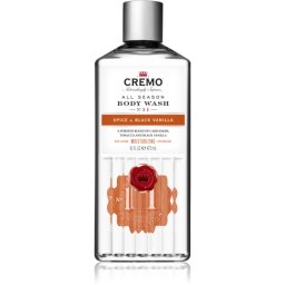 Cremo Spice & Black Vanilla Body Wash gel de duș pentru barbati 473 ml