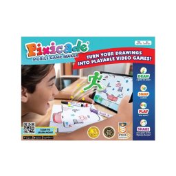 Pixicade - Kit creativ pentru transformarea desenelor copiilor in jocuri video pentru telefon sau tableta