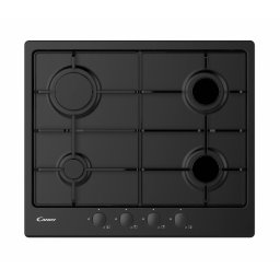 Plita Incorporabila CHW6BRBB, Gaz, 4 arzatoare, 60 cm, Negru, Panou mecanic