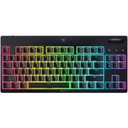 Tastatura Blackwidow V4 BlackWidow Tenkeyless HyperSpeed Yellow Switch USB Wireless/Bluetooth/USB-C Negru