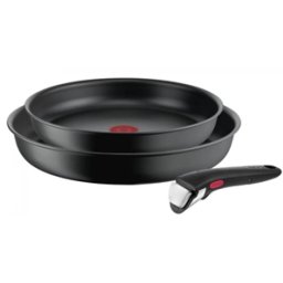 TEFAL L7649253 Ingenio Ultimate Tigaie set 24 / 28 cm negru