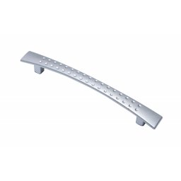 Manere pentru mobilier model NOKTALI PAPION (Finisaj: Aluminiu, Distanta dintre gauri: 96 mm)