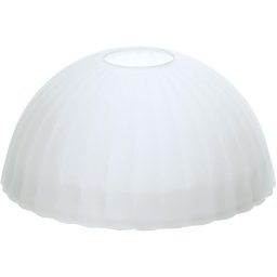 Sticlă de schimb universală ROCCA pentru dulie E27, diametru 17 cm, albă