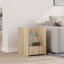 Masa laterala Stejar Sonoma 35 x 35 x 45 cm Lemn compozit GartenMobel Dekor