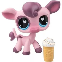 Littlest Pet Shop: Figurină de jucărie #233 - Văcuță
