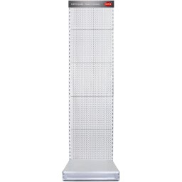 Perete din panouri perforate, fără lampă