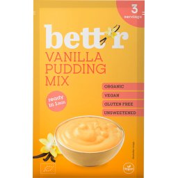 Mix pentru budinca cu vanilie bio 30g Bettr