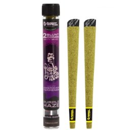 G-Rollz Blunt pre-rulat din canepa Purple Haze cu terpeni infuzati x2