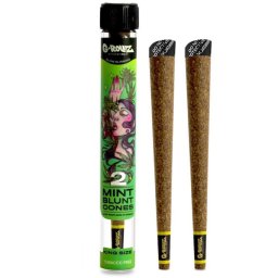 G-Rollz Blunt pre-rulat Mint cu terpeni infuzati King Size x2