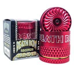 Grinder Death Row Records Hurricane rosu 4 parti Ø63mm (USA)