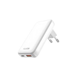 Winner Group - Adaptor de încărcare GaN 30W, 1x USB-A + 1x USB-C, alb