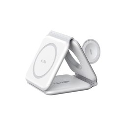 Winner Group - Încărcător wireless pliabil 3-în-1 MAXFLEX 22,5W alb