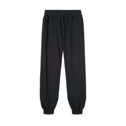 TRUSSARDI JEANS Trening 52P003221T006158 Trousers Jogger Logo Patch Cotton Fleece P003221T006158 k299 black