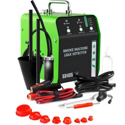 Detector Scapari Fum Auto Techstar SD405, 12V, cu Pompa Incorporata, Reglaj Presiune, EVAP, Vacuum, Turbo Motor, Protectie Supraincalzire, Full Kit
