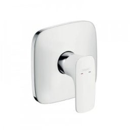 Baterie dus incastrata Hansgrohe gama PuraVida, crom
