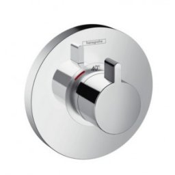 Baterie dus termostatata incastrata Hansgrohe gama ShowerSelect S, crom, debit mare