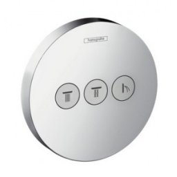 Baterie cu termostat incastrata Hansgrohe gama ShowerSelect S, 3 functii, crom
