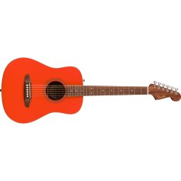 Fender California Standard Redondo Mini with Bag Fiesta Red
