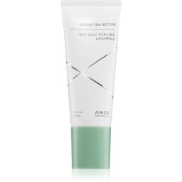AMOS PROFESSIONAL Green Tea Active Sea Salt Scaling Shampoo Șampon împotriva căderii părului cu sare de mare 150 ml