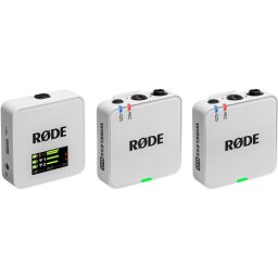 Kit Rode Microphones Wireless GO (Gen 3) 2 Transmitatoare + 1 Receptor Alb