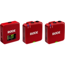 Rode Rode Microphones Microphones Wireless GO (Gen 3), microphone red