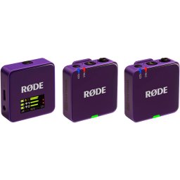 Rode Rode Microphones Microphones Wireless GO (Gen 3), microphone purple