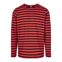 Urban Classics Tricou roșu pepene / negru