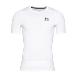UNDER ARMOUR Tricou funcțional negru / alb