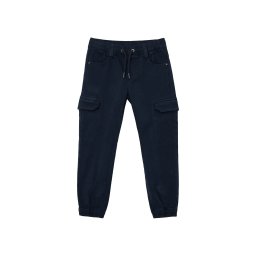 s.Oliver Pantaloni 'Pelle' albastru marin