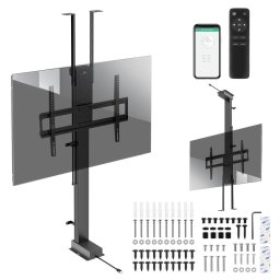 Suport de tavan și podea, extensibil Maclean, 43''-88'', VESA 600x400, max 60kg, 100-240V AC, 50/60Hz MC-125