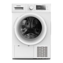 Uscator de rufe Heinner HHPD-M8G3PDA++, pompa de caldura, 8 KG, Clasa E/A++, 16 programe, Display LED, Alb