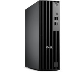 Dell Pro Slim Plus QCS1250, 180W PSU, EPEAT 2018 Registered (Silver), ENERGY STAR Qualified, Intel(R) Core(TM) i3-14100 (4 cores, up to 4.7GHz), Integrated Graphics, 16 GB: 1 x 16 GB, DDR5, up to 4800 MT/s, non-ECC, 512GB SSD, No Optical Drive, Internal S