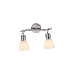 JUST LIGHT. 11952-55 - Spot de tavan KARO 2xE14/40W/230V crom mat
