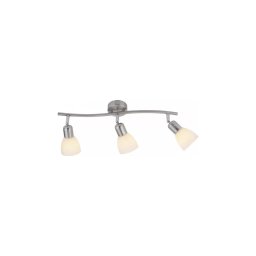 JUST LIGHT. 11953-55 - Spot KARO, 3x E14, 3x40W, 230V, crom mat