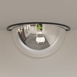Oglinzi de trafic jumatate de cupola, 2 buc., Ø40 cm, acril GartenMobel Dekor
