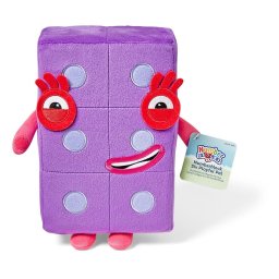 Mascota din plus Numberblocks - Sase