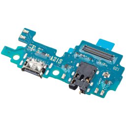 Piese si componente Placa Cu Conector Audio - Conector Incarcare / Date - Microfon Samsung Galaxy A21s A217, Service Pack GH96-13452A