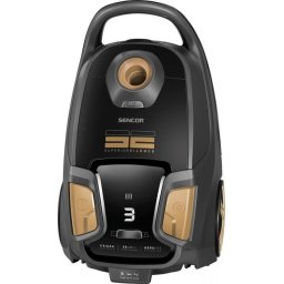 Aspirator SVC 9300BK 600W, 4 l, Filtru HEPA, Cablu 9 m, Negru