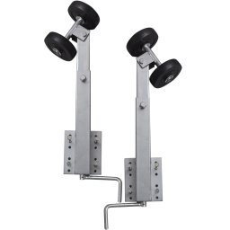 Gossi set suport remorca pentru barca cu roti duble 2 buc. 59 - 84 cm