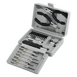 TRUSA scule LOGILINK, set: 6x micro surubelnite, 1x cutter, 1x cleste pt. telefon, 1x surubelnita cu prelungire, 10x biti (PH1, PH2, PZ1, PZ2, PZ5, PZ6, T10, T15, T20, adaptor), 4x chei tubulare (5mm, 6mm, 8mm, 10mm), 1x penseta, WZ0023