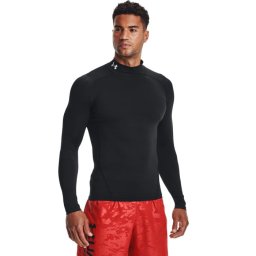 Under Armour Tricou de compresie HG Armour Comp Mock LS Black XL