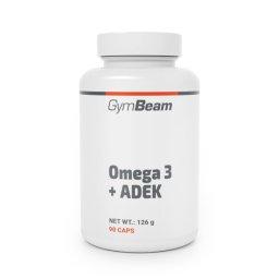 GymBeam Omega 3 + ADEK 90 caps.